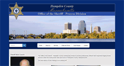 Desktop Screenshot of hampdencountysheriff.com