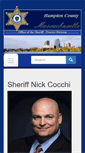 Mobile Screenshot of hampdencountysheriff.com